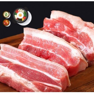 新鲜生鲜猪肉土猪肉带皮无骨五花肉瘦肉生鲜冷冻批发商用五花肉
